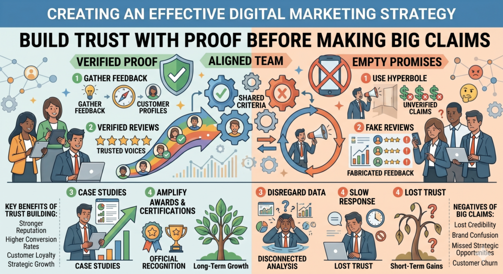 Every business wants to sound confident. But confidence without proof can feel empty. Buyers are used to seeing bold claims online. They have seen promises about fast growth, easy leads, better rankings, and higher revenue. Many have been burned before.