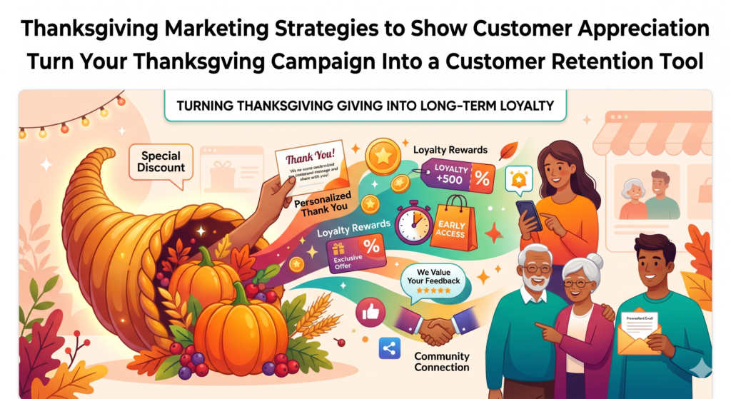 Video can make Thanksgiving gratitude feel more personal because customers can see a face, hear a voice, and feel emotion more clearly. A short founder or team video can work well in email, social media,landing pages, customer communities, and even ads.