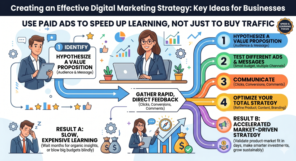 Paid ads can be powerful, but only when they are used with a clear strategy. Many businesses spend money on ads too early, before their message, offer, landing page, and follow-up process are ready. Then they blame the platform when the results are poor.