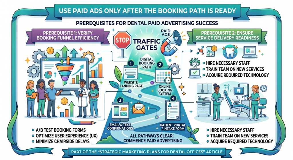 Paid ads can help a dental office grow faster, but only when the rest of the system is ready. Ads are not magic. They send attention to your office. If your website is weak, your tracking is missing, your phone team is slow, or your offer is unclear, ads can waste money fast.