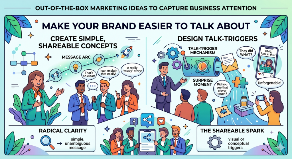 If your customers, partners, and prospects cannot explain what makes you different, they will not spread your message well. They may like you, but they will describe you in vague terms. They may say, “They do marketing,” or “They help with growth,” or “They do SEO.” That does not create strong attention.