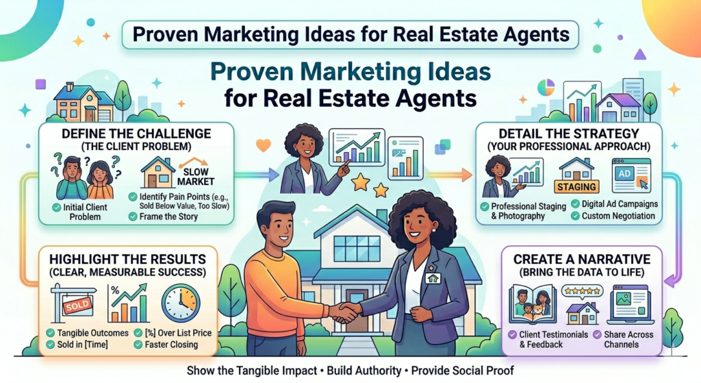A case study is one of the strongest tools a real estate agent can use because it shows your skill in action. It is more powerful than saying you are experienced. It proves how you think, how you solve problems, and how you guide clients through real situations.