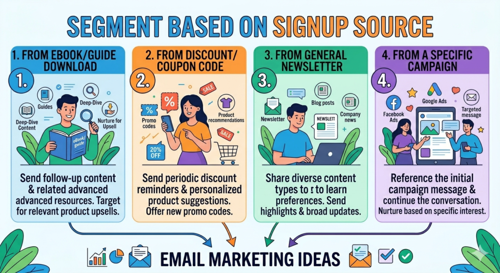 They either do no segmentation at all, or they create segments that do not lead to better messages.