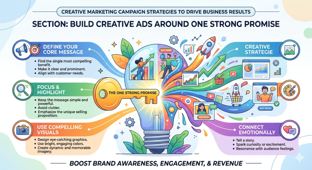 Ads are often the first touchpoint in a campaign, so they need to work fast. But working fast does not mean being loud. A good ad is clear before it is clever. It gives the right person a reason to stop and think, “This is for me.”