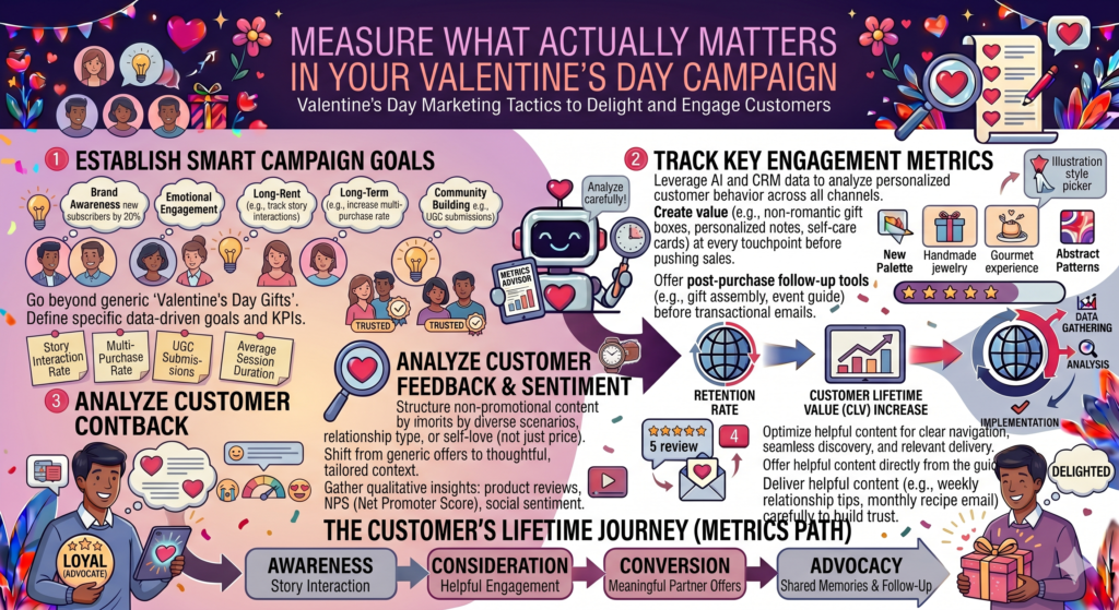 A Valentine’s Day campaign should not be judged only by total sales. Revenue matters, of course, but it does not tell the full story. You need to understand which messages worked, which products moved, which channels brought the best customers, and where people dropped off.