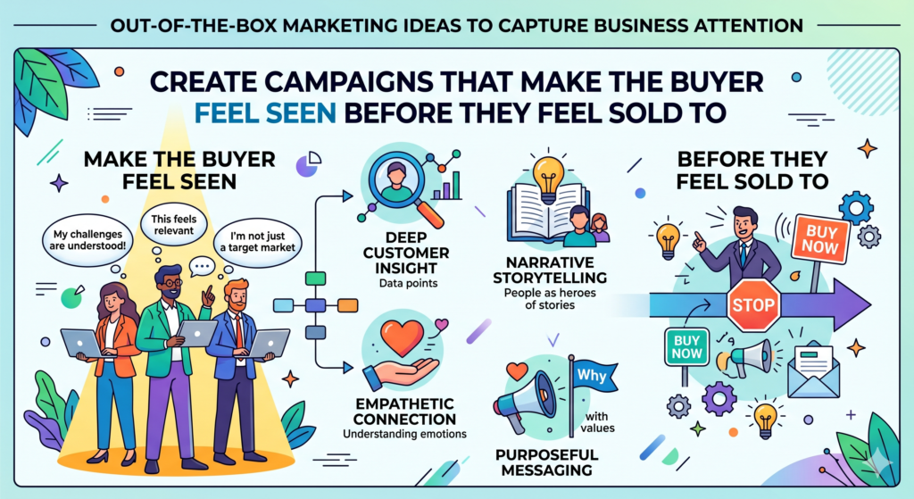 When a brand says, “We help you scale with smart digital solutions,” the buyer may understand the words, but they do not feel seen. The message is too broad. It could belong to almost any company. It does not show that the brand understands the daily pressure, the hard choices, the delays, the doubts, or the real reasons growth feels stuck.