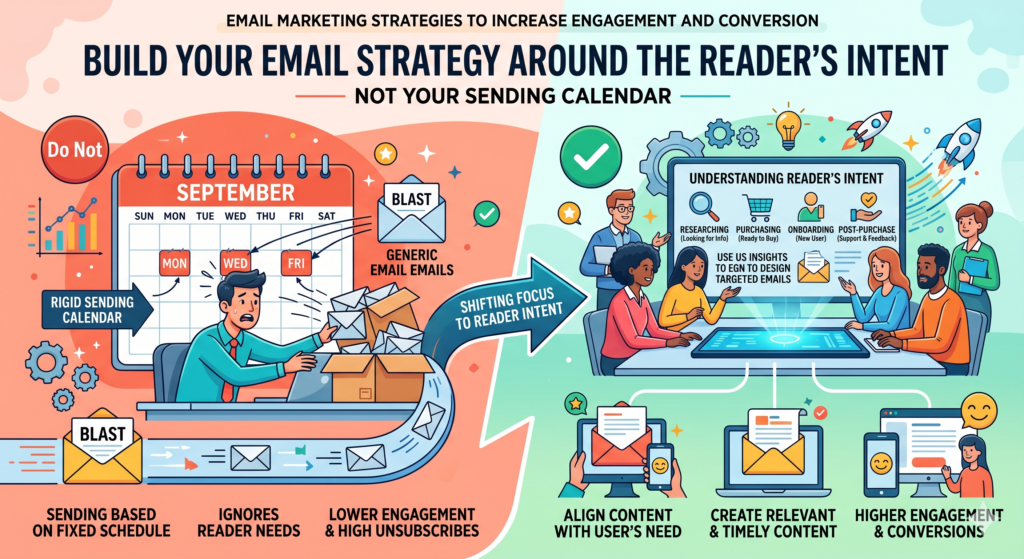 Most email marketing problems start before the email is even written. A brand decides it needs to send one newsletter every week, one promo every month, and one campaign before every major sale. On paper, that looks organized. In real life, it often creates emails that feel forced.