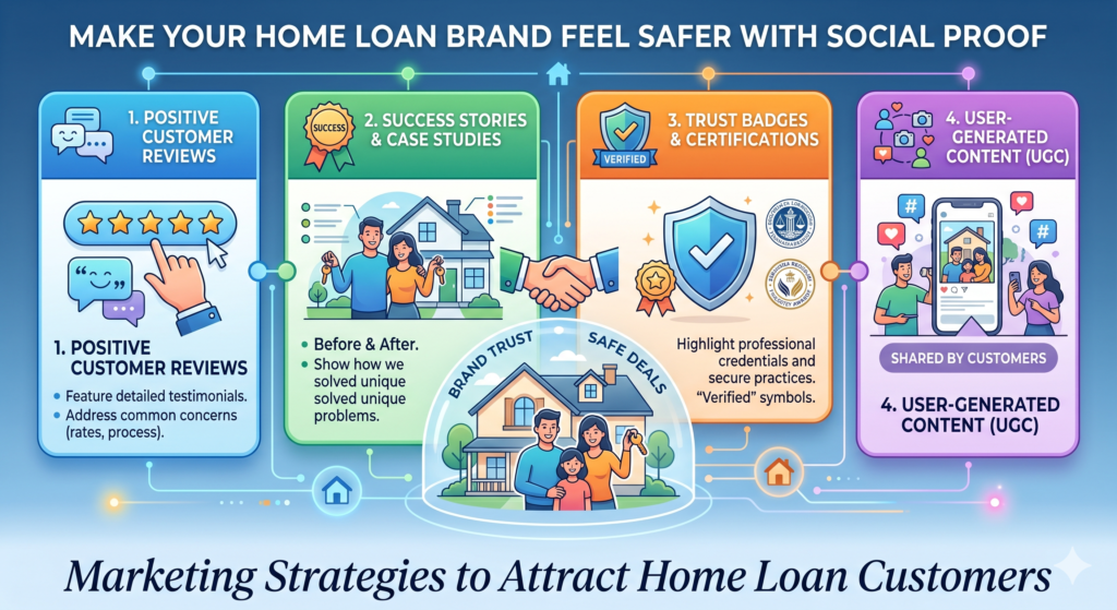 Home loan customers want proof. They want to know that other people trusted you and had a good experience. They want to see that your team can handle real situations, not just write nice promises on a website.