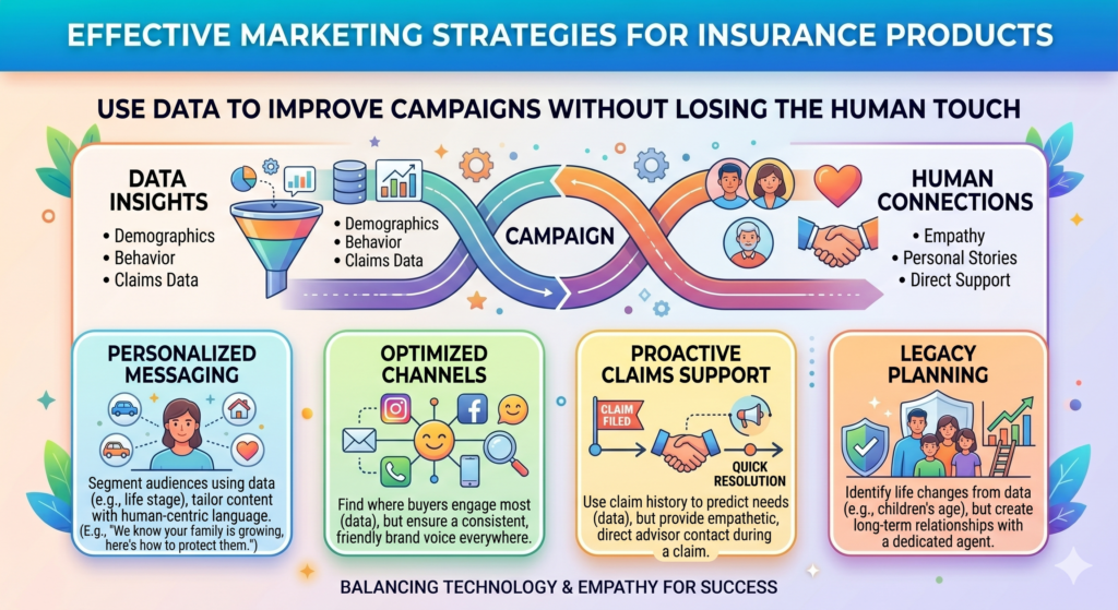 Insurance marketing should be measured carefully. But numbers alone do not tell the full story. A campaign may bring cheap leads that never buy. Another may bring fewer leads but better customers. A blog post may not convert directly, but it may help future buyers trust your brand.