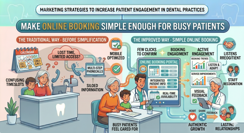 If they are ready to book and your website does not let them take action, they may move to another practice.