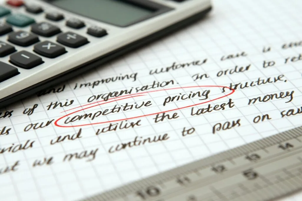 competitive advantage target market