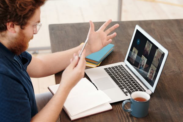 Create a dedicated workspace at home, even if it’s small. When you step away from that space, you are done for the day.